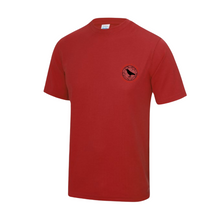 Load image into Gallery viewer, Cwmbran Town Block Colour Adults Tech Tee with Club Logo