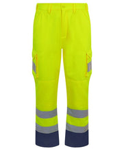 Load image into Gallery viewer, SiteArmor Hi-vis traffic Cargo Trousers (Available in Orange, Yellow & Navy)