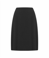 Caldicot Henley Pleated Skirt Black