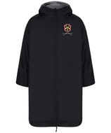 John Kyrle High School Staff Dry Robe Style Coat- Black/Grey