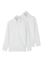 Load image into Gallery viewer, Caldicot White Non Iron Shirts - Twin-pack
